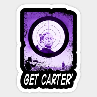 Jack Carter's London Journey Stylish Carter Shirt Sticker